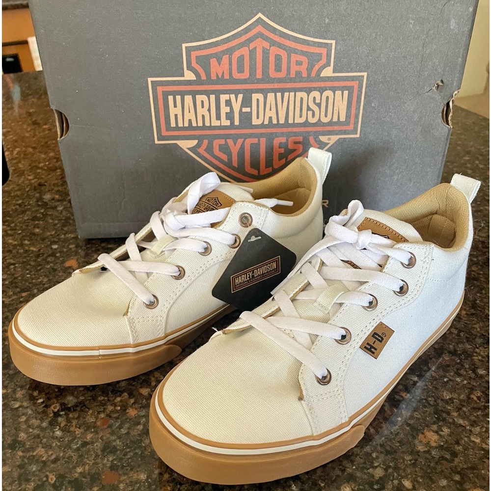 Brand new Harley Davidson Women’s white Torland Size 7.5